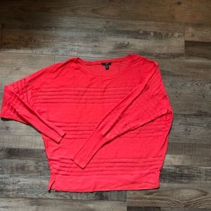 3/4 Sleeve Sweater with peek a boo features